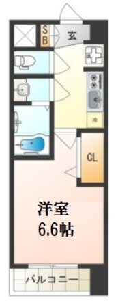 アドバンス大阪ブリアントの物件間取画像